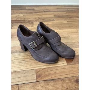 KORKS by KORK-Ease Withrow Wingtip Monk Strap Shootie Leather Size 8 Brown